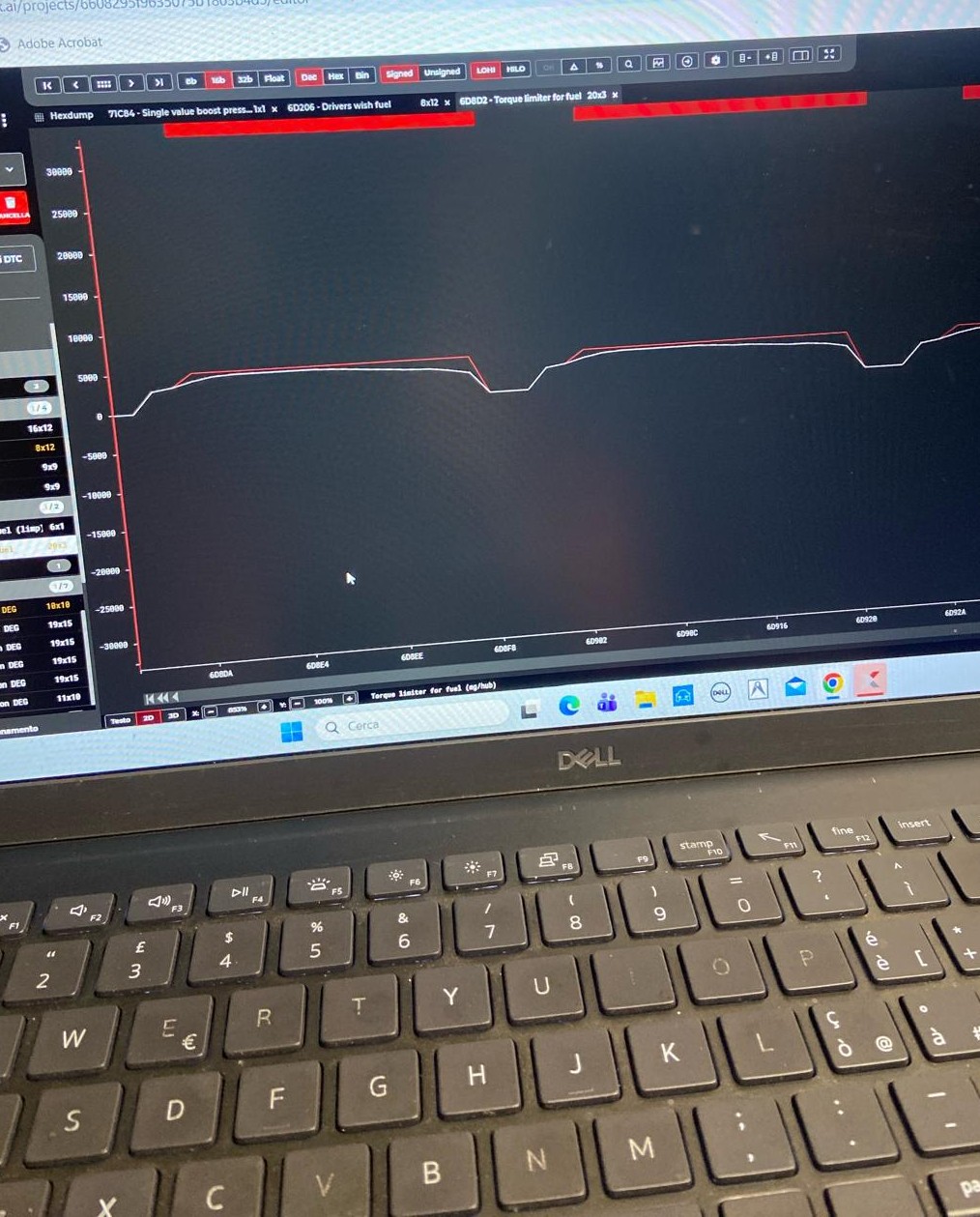 Modifica file centralina per aumento potenza